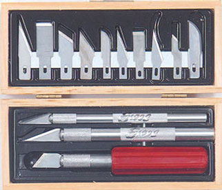 Dollhouse Miniature Hobby Knife Set